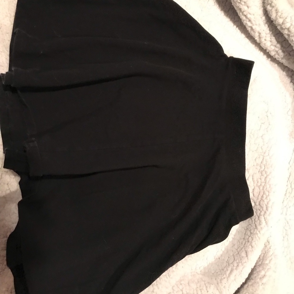 Black flowy skirt